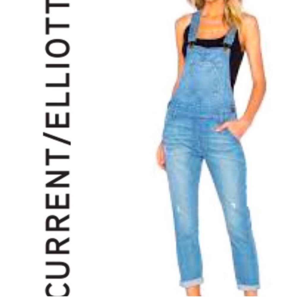 Current Elliot Charley The Denim Overall Size XS